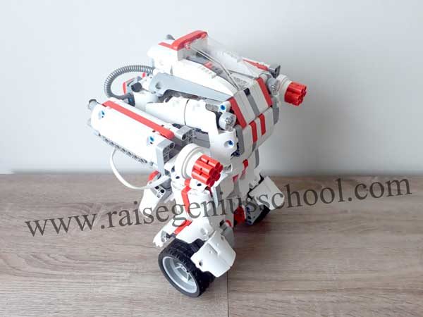xiaomi toy block Robot Set หุ่นยนต์อัจฉริยะสำหรับการเรียนรู้การประดิษฐ์หุ่นยนต์และการเขียนโปรแกรม คล้ายเลโก้ - Image 6